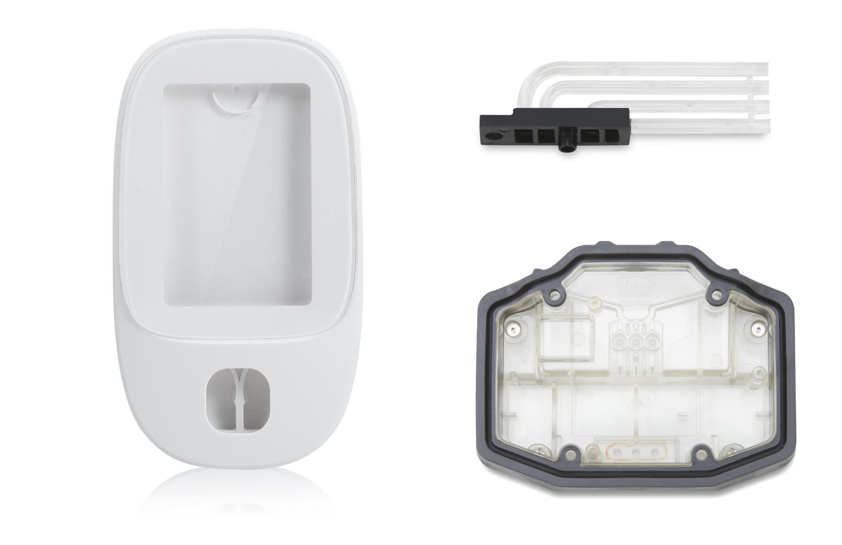 Injection molded precision plastic components